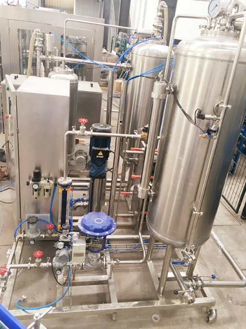 Máquina mezcladora de bebidas de CO2